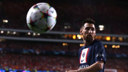 Lionel Messi en el PSG. Foto: REUTERS.