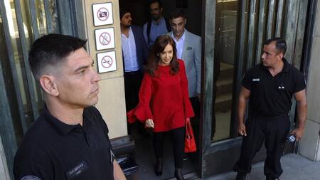 Cristina Kirchner en Tribunales (NA)