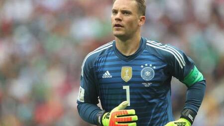 Manuel Neuer, arquero. Foto: NA