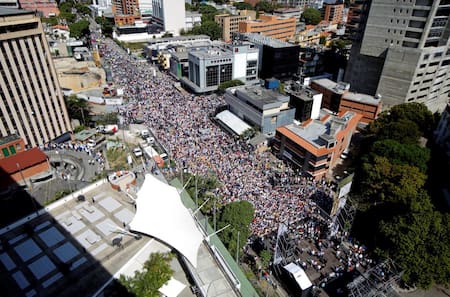 Marcha en Venezuela contra Maduro - Reuters
