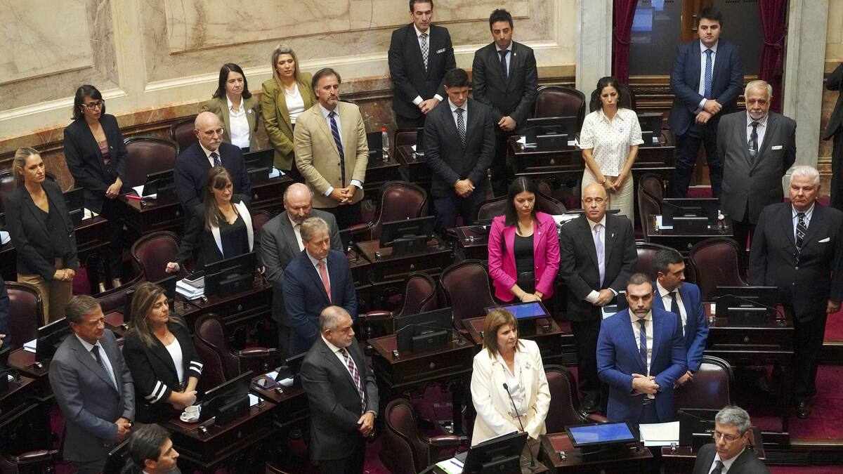Debate en el Senado.