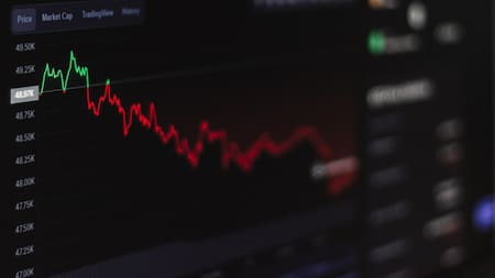 Caída económica. Foto: Pexels