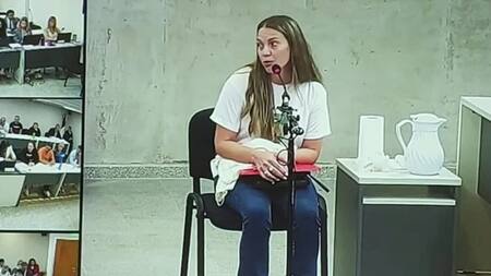Vanesa, mamá de Francisco, declara en el juicio por las muertes en el Neonatal de Córdoba. Fuente: NA