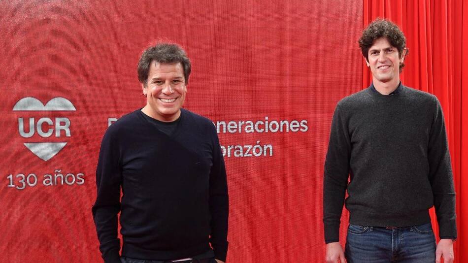Facundo Manes y Martín Lousteau, UCR, NA