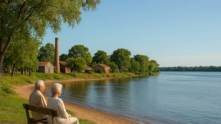 El encantador pueblo entrerriano con nombre europeo que conquista por su tranquilidad, naturaleza y accesibilidad para adultos mayores
