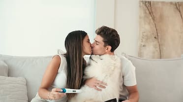 Nació el hijo de Julián Álvarez y Emilia Ferrero: la tierna foto que publicaron con un guiño al futbolista