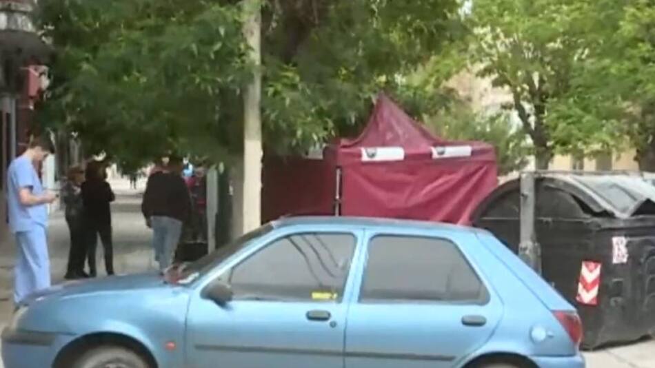 Muerte en Villa Soldati. Foto: captura de video C5N.