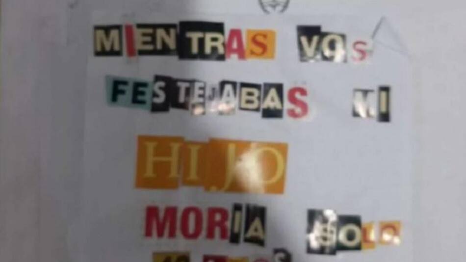 El mensaje que le dejaron a Alberto Fernández en una urna