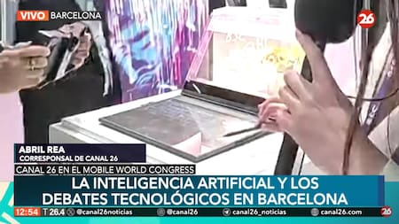 Canal 26 en el Congreso Mundial del Teléfono Móvil.