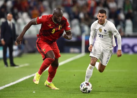 Liga de las Naciones UEFA, Bélgica vs. Francia, REUTERS