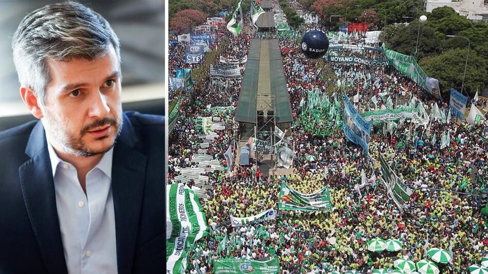 Marcos Peña - Movilización 21F