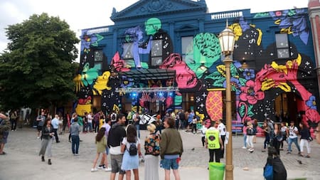 Distintas propuestas culturales para los chicos. Foto: NA.