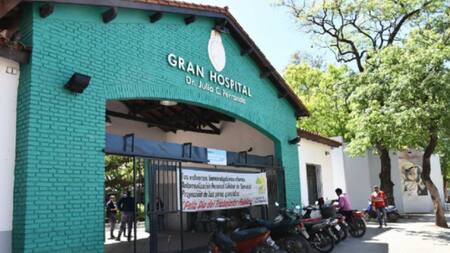 Gran Hospital de Resistencia, Chaco. Foto: NA.