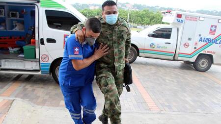 Varios militares heridos tras la explosión de un coche bomba en Colombia, EFE