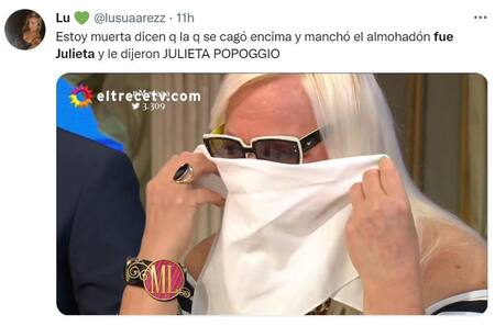 Los memes para Julieta. Foto: Twitter.
