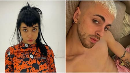 Maria Becerra y Rei. Foto: Instagram/mariabecerra - j.reiii