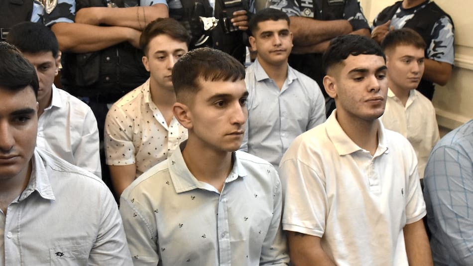 Matías Benicelli en el juicio por el crimen de Fernando Báez Sosa.