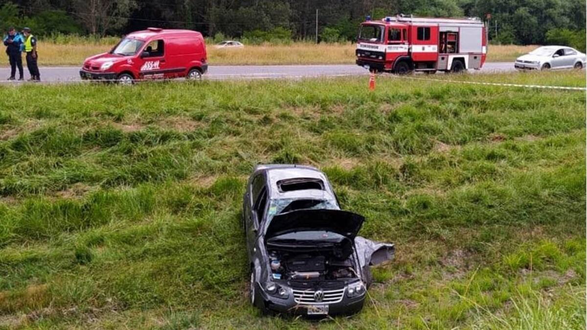Tragedia en Ruta 226 Laguna de los Padres, Foto: quedigital.com.ar