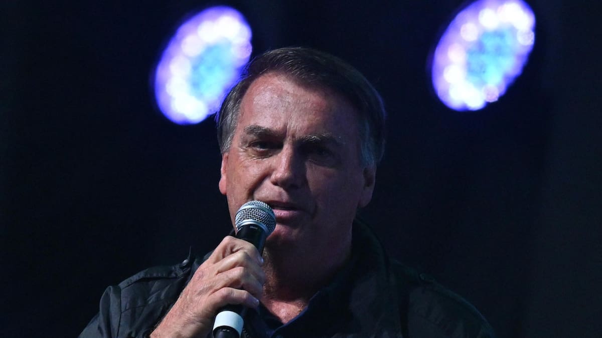 Jair Bolsonaro en la Conferencia de Política de Acción Conservadora (CPAC). Foto: EFE