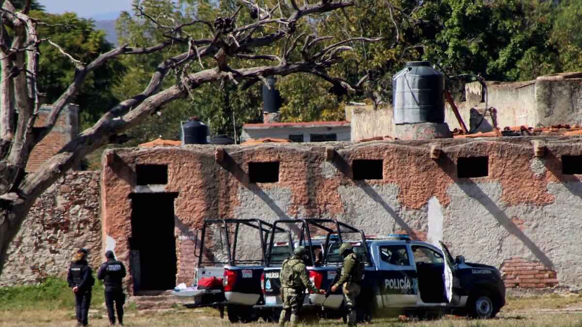 Crimen organizado en Guanajuato, México.
