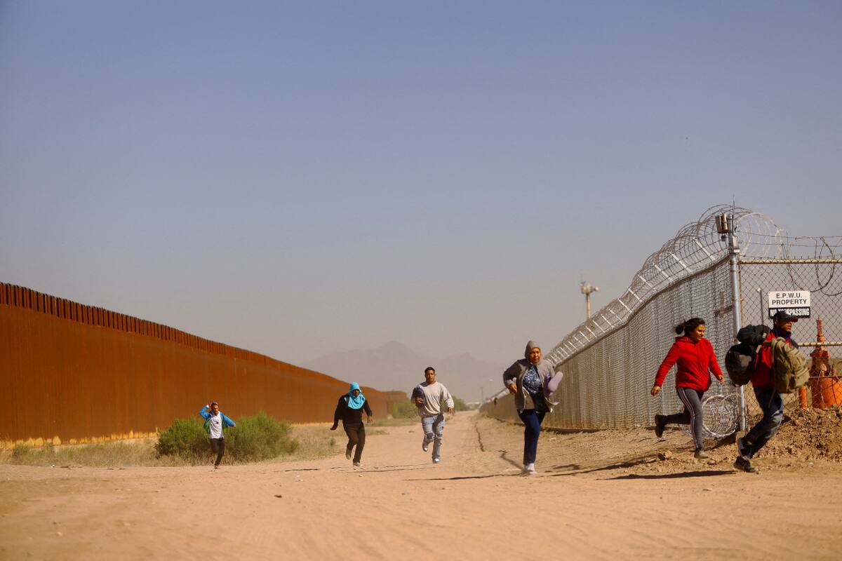 Frontera México-Estados Unidos. Foto: Reuters