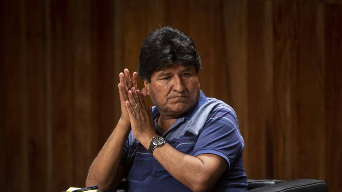 Evo Morales. Foto: NA.