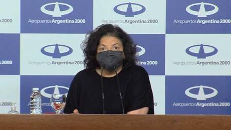 Carla Vizzotti, ministra de Salud de la Nación, NA.