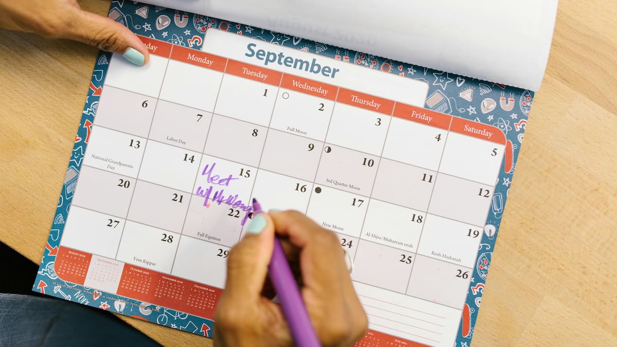 Calendario, feriado.