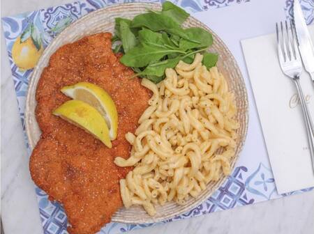 Milanesa de "Ciro". Foto: Instagram / ciro.gastronomia.