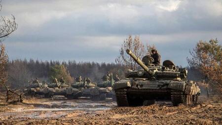 Guerra entre Ucrania y Rusia. Foto: EFE.