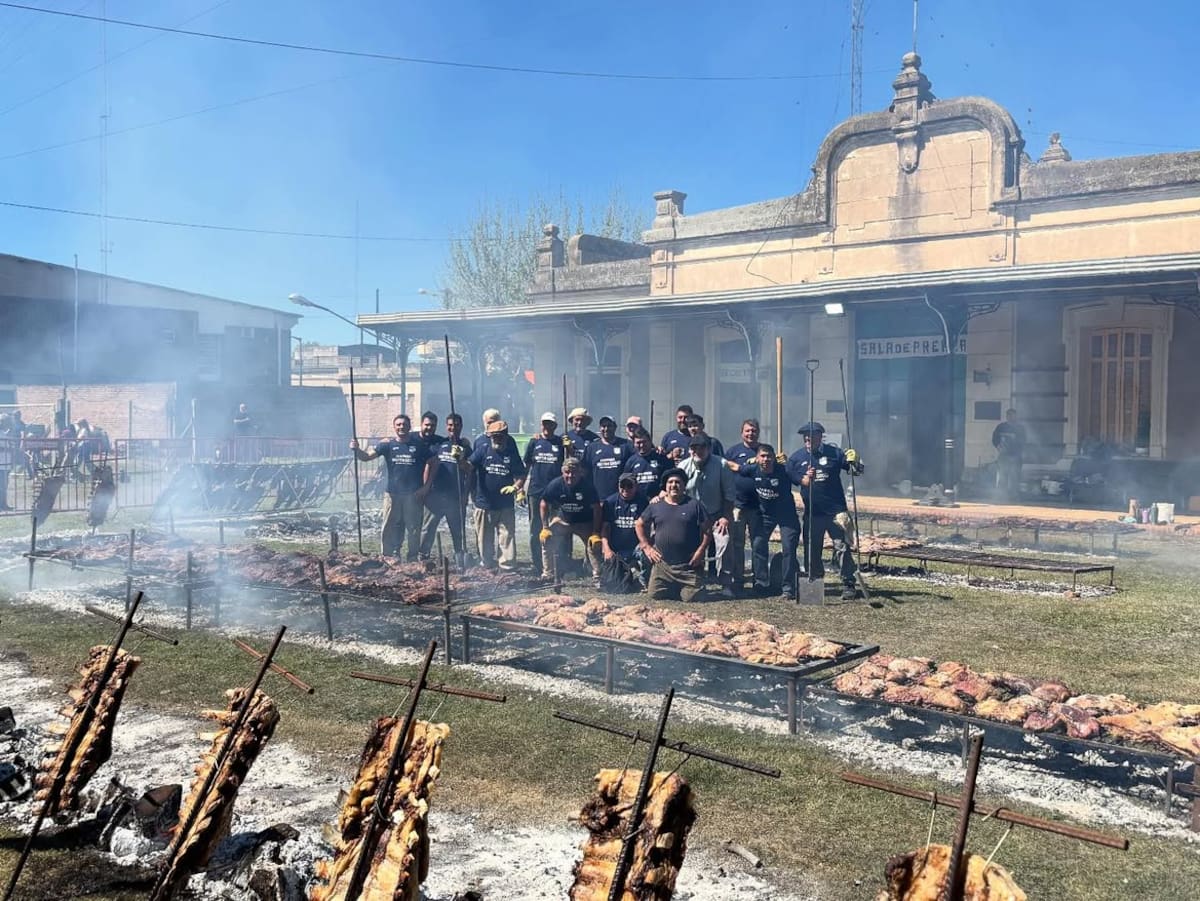 Fiesta del Asado Criollo en Moquehuá.