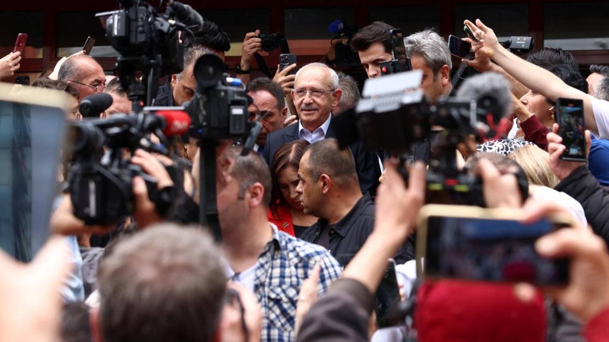 Kemal Kilicdaroglu, elecciones en Turquía. Foto: Reuters.