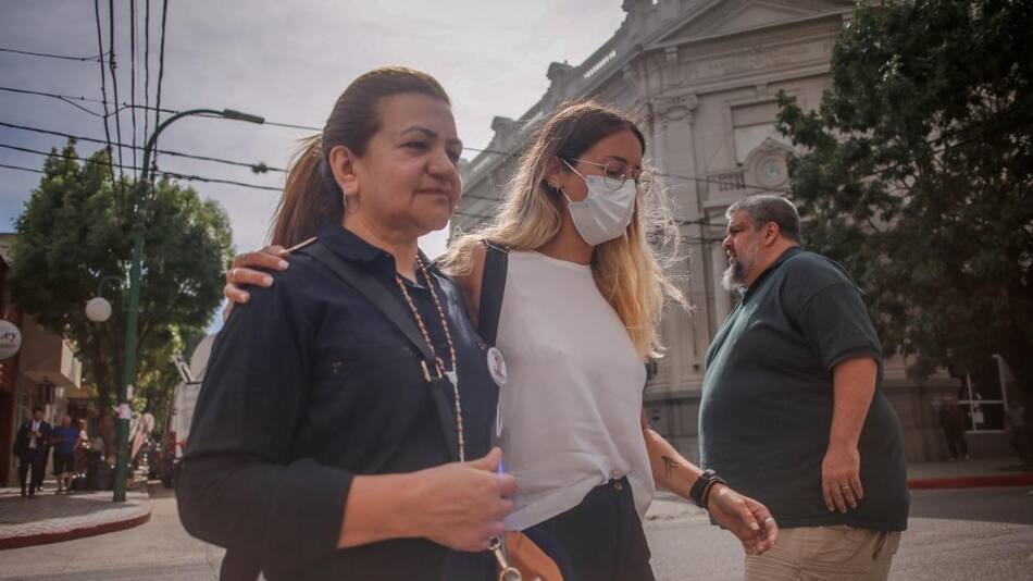 Mamá de Fernando Báez Sosa en el juicio por el crimen de Fernado. Foto: Télam