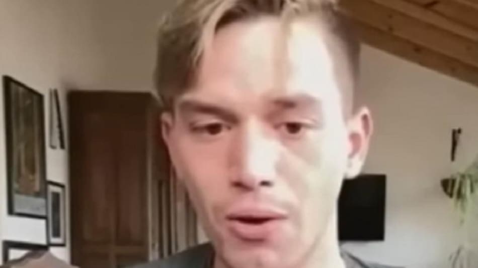 Lucas Benvenuto, víctima de trata de personas y abuso sexual. Foto: captura.