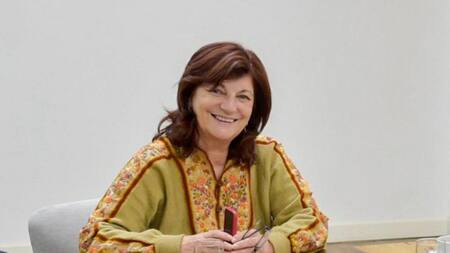 Kelly Olmos, ministra de Trabajo, NA