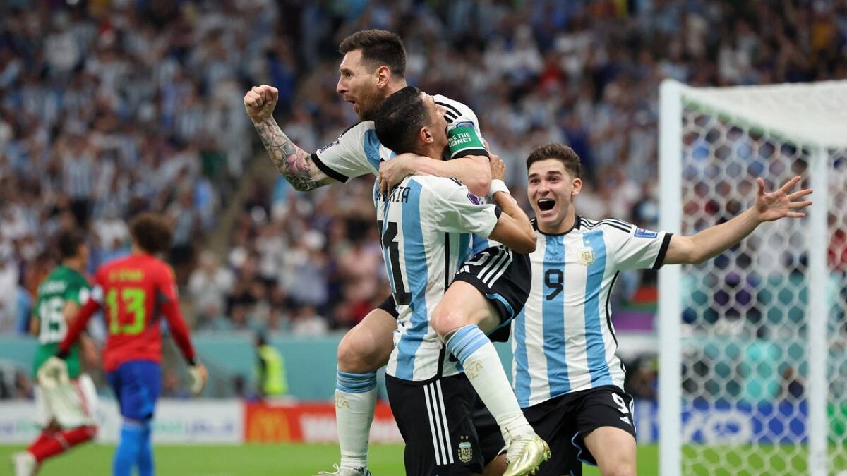 Selección Argentina. Foto: NA.