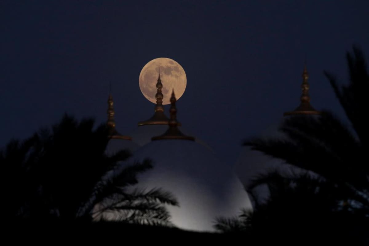 Luna de Sangre - Eclipse - Reuters - Emiratos Árabes
