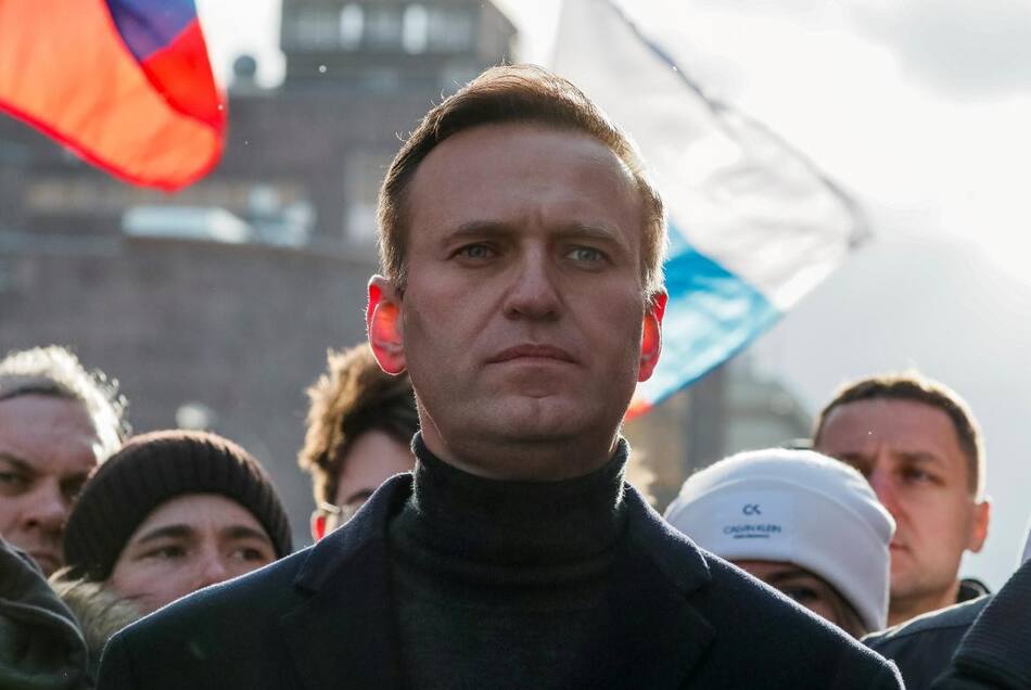 Alex Navalny, principal opositor de Putin regresó a Rusia cinco meses después de ser envenenado y fue arrestado, REUTERS