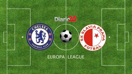 Europa League, Chelsea vs. Slavia, fútbol, deportes, Diario26
