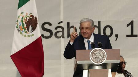 El presidente de México, Andrés Manuel López Obrador. Foto: EFE.