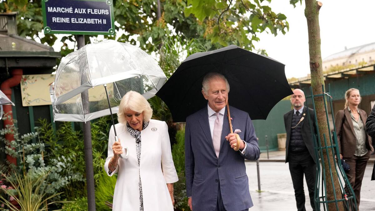 El rey Carlos III y su esposa Camila Parker Bowles. Foto: Reuters.