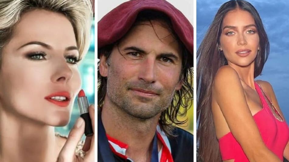 Jimena Buittigliengo, Jakob Von Plisen y Zaira Nara. Foto: internet.