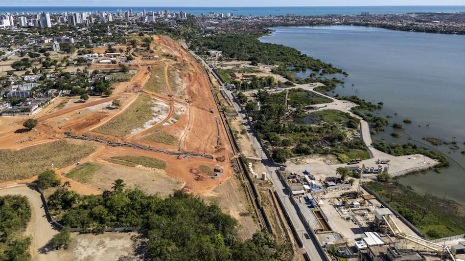 La ciudad brasileña de Maceió en alerta. Foto: EFE