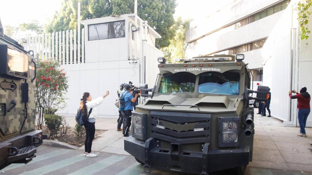 Violencia en México tras la detención del hijo del Chapo Guzmán. Foto: REUTERS.