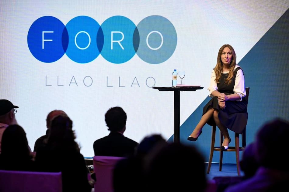 María Eugenia Vidal, Foro Llao Llao, foto: Foro Llao Llao
