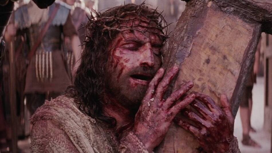 La pasión de cristo. Foto X @porktendencia
