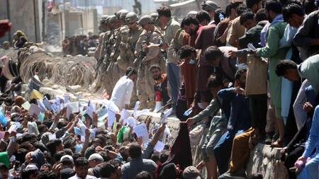 Situación en el aeropuerto de Kabul, EFE