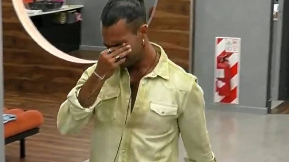 El mal momento que vivió Licha en la gala de eliminación. Foto: captura Telefe.