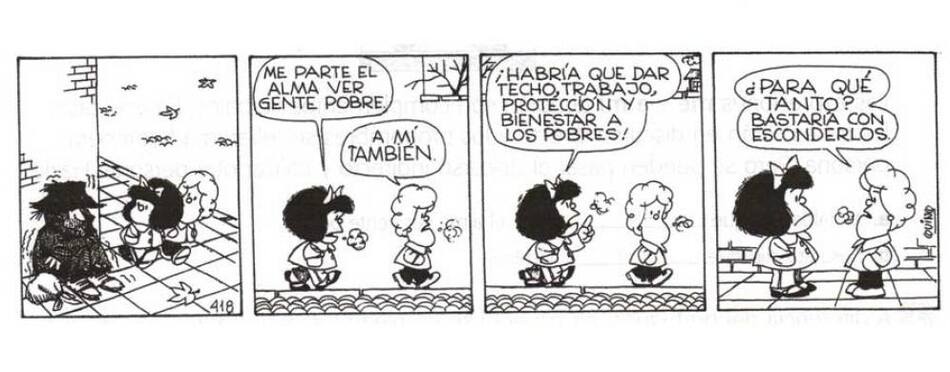 Mafalda en las historietas
