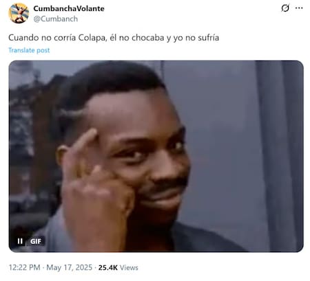 Los mejores memes de Franco Colapinto. Fotos: X.